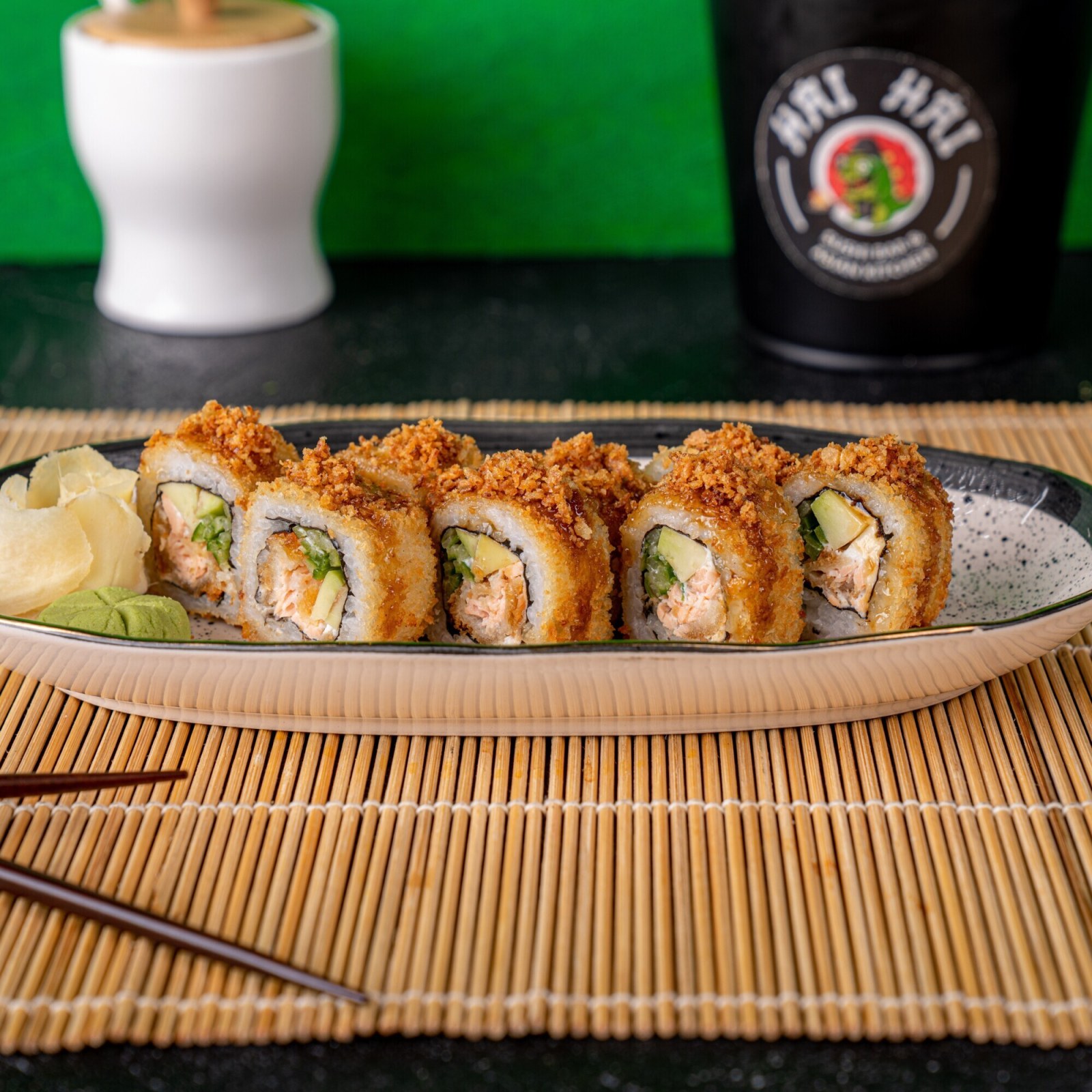 Crispy Sake Roll (8 Adet)