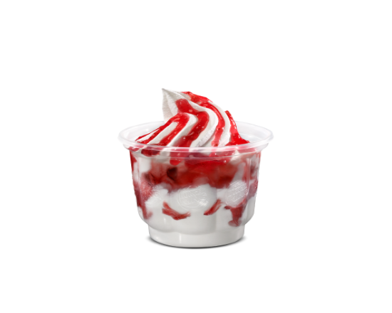 Sundae (Çilek Soslu)