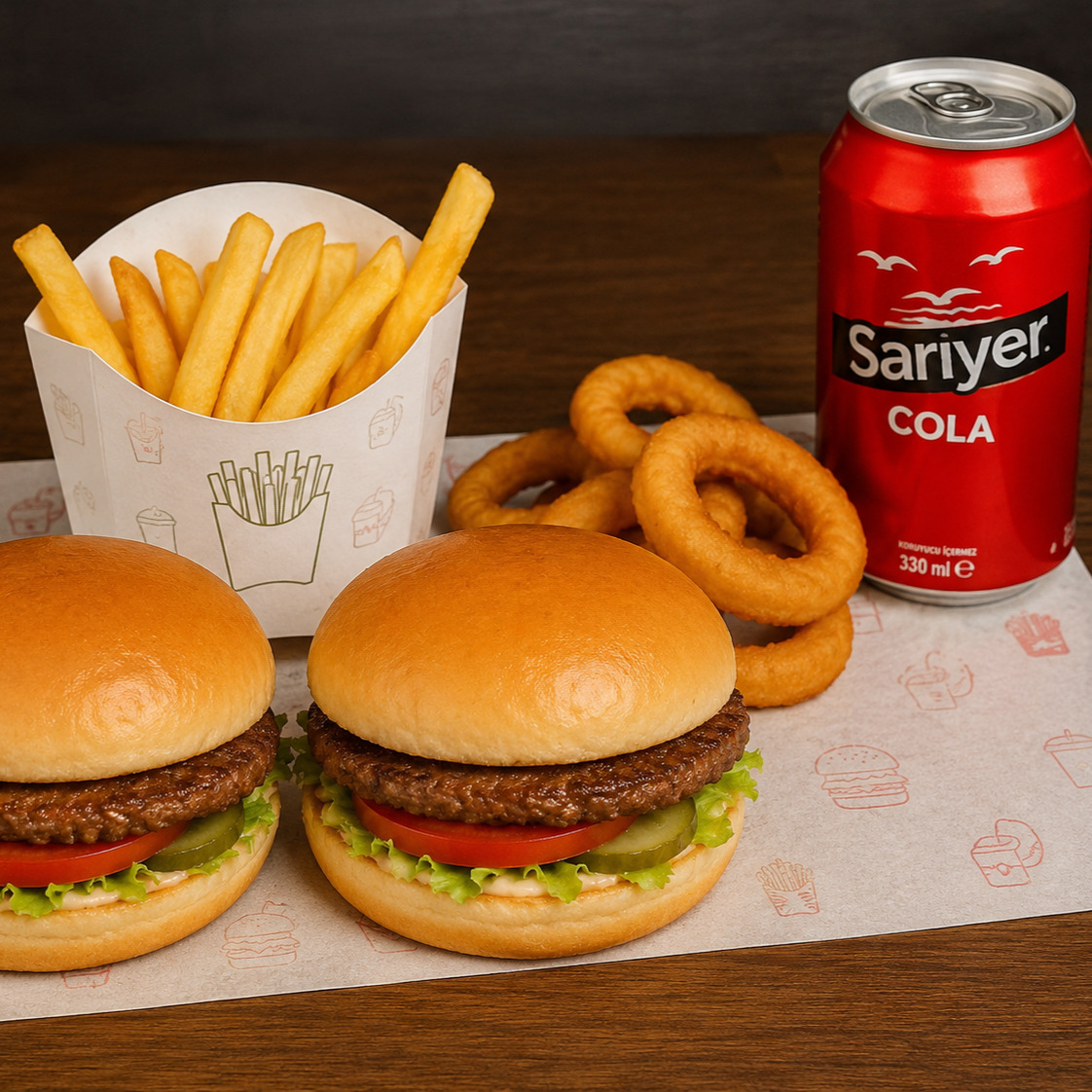 2'Li Dana Burger Menü ( Sarıyer )