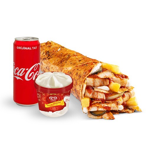 Algida Tavuk Dürüm Menü