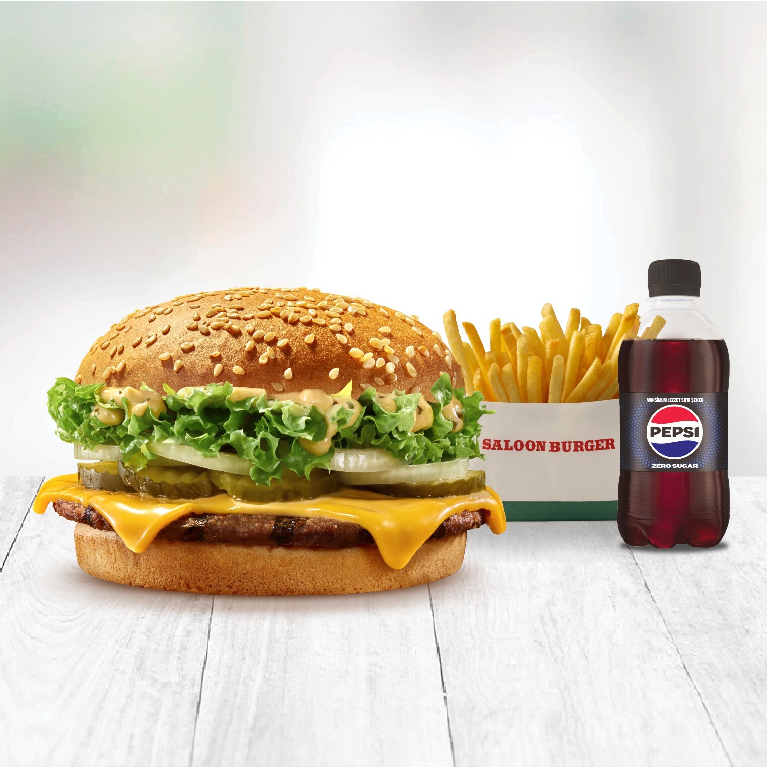 Aziz Dostum Burger Menü