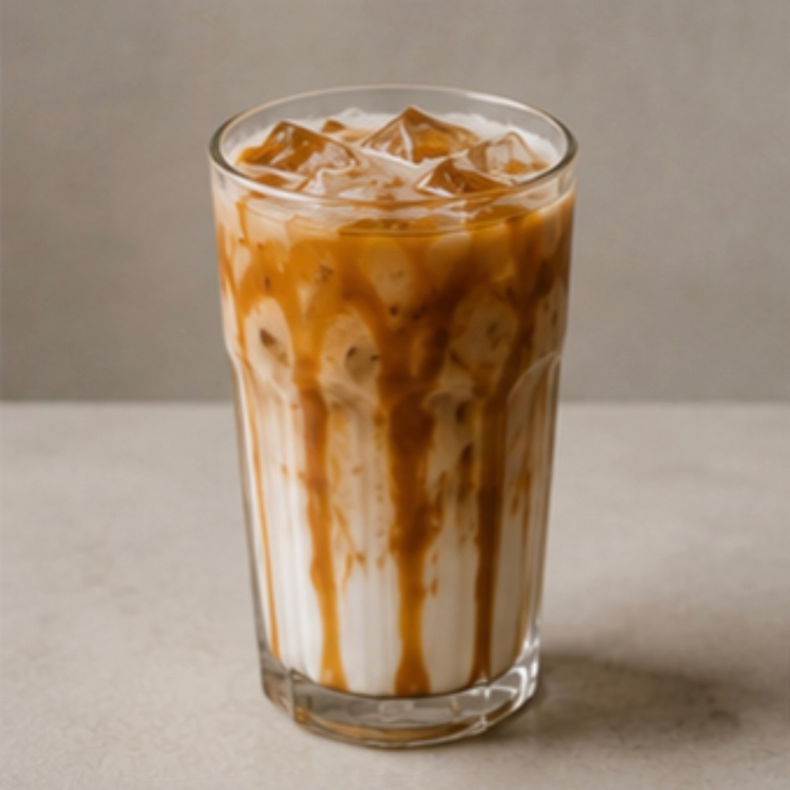 Iced Salted Caramel Latte (L)
