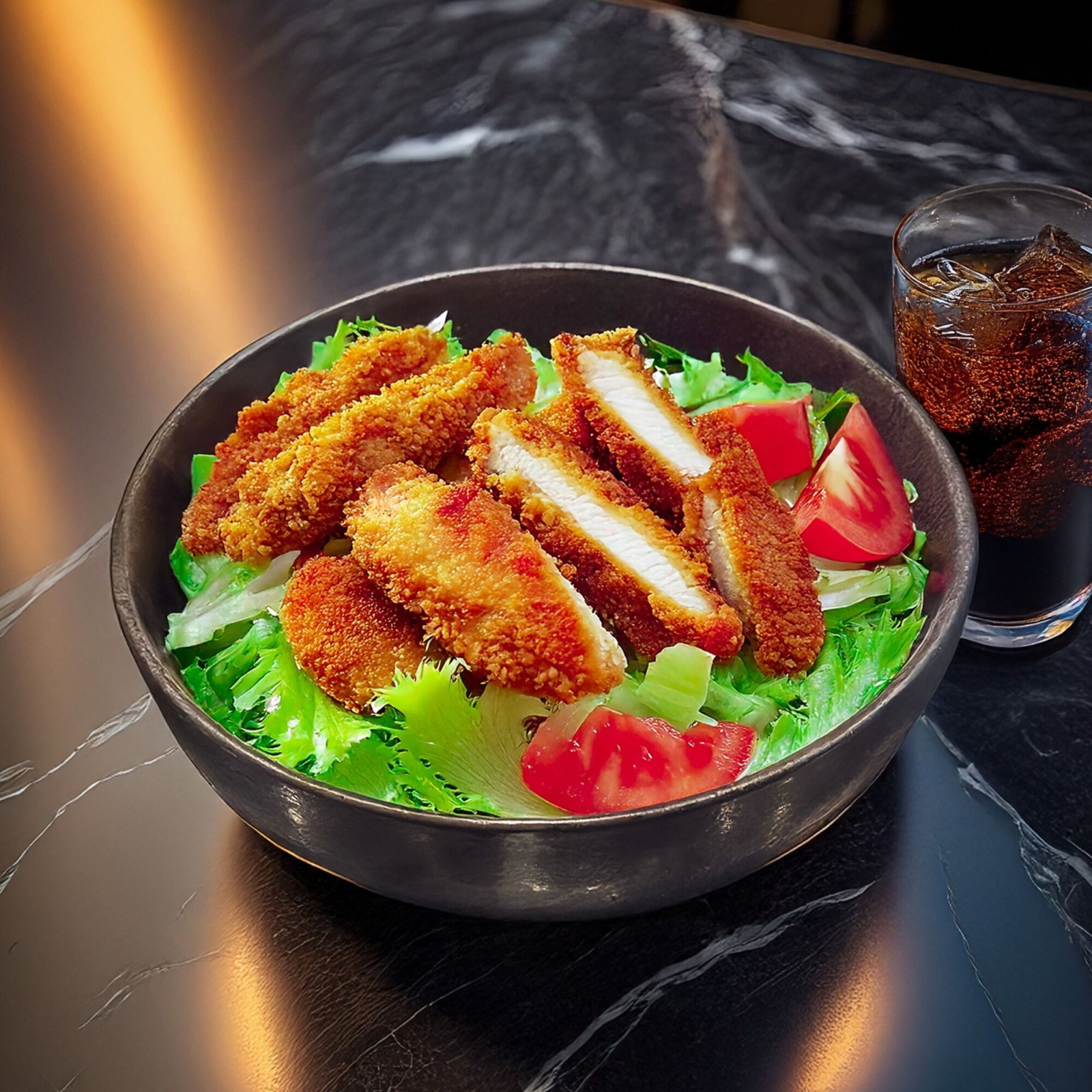 Çıtır Tavuk Salata