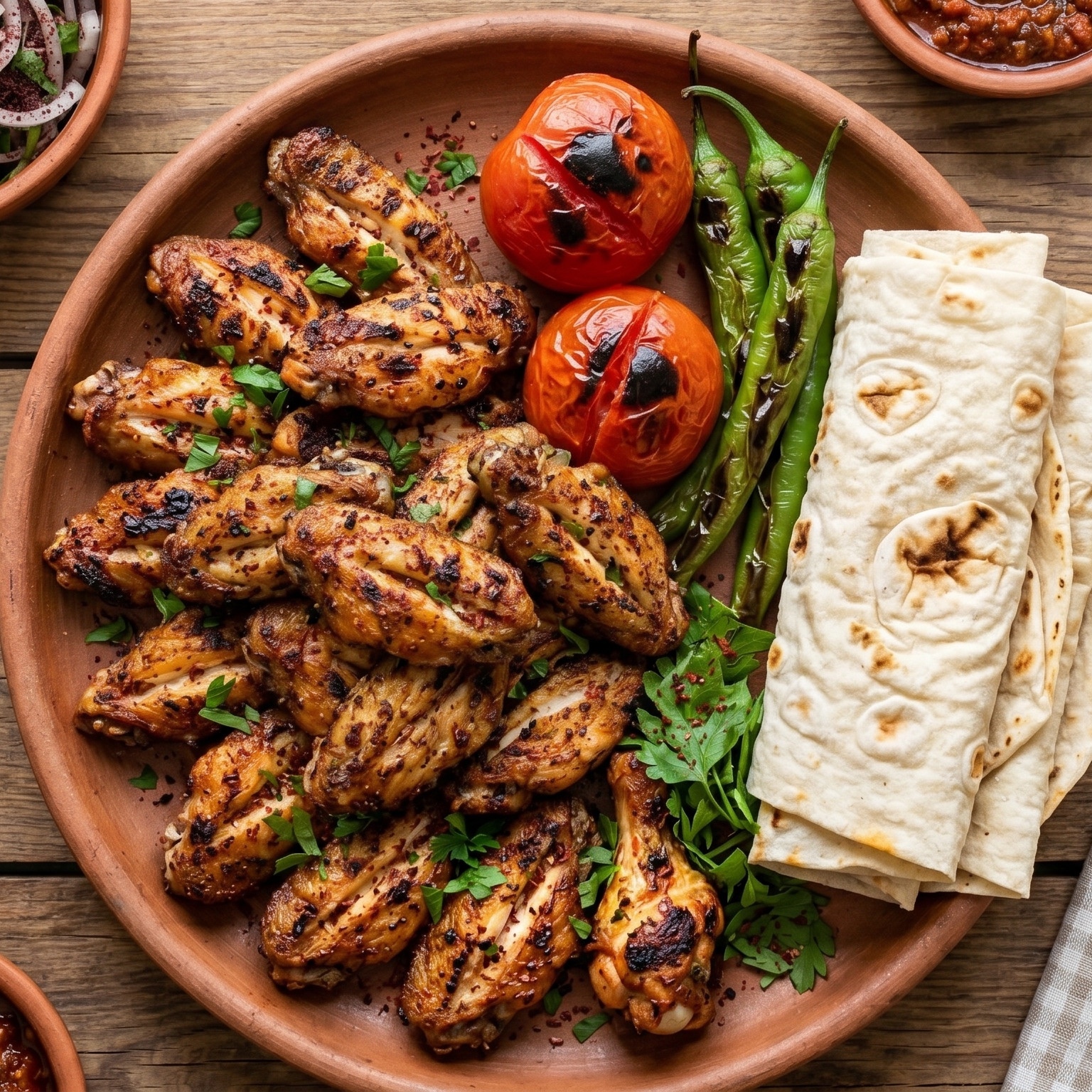 Izgara Uç Kanat (250 Gr)