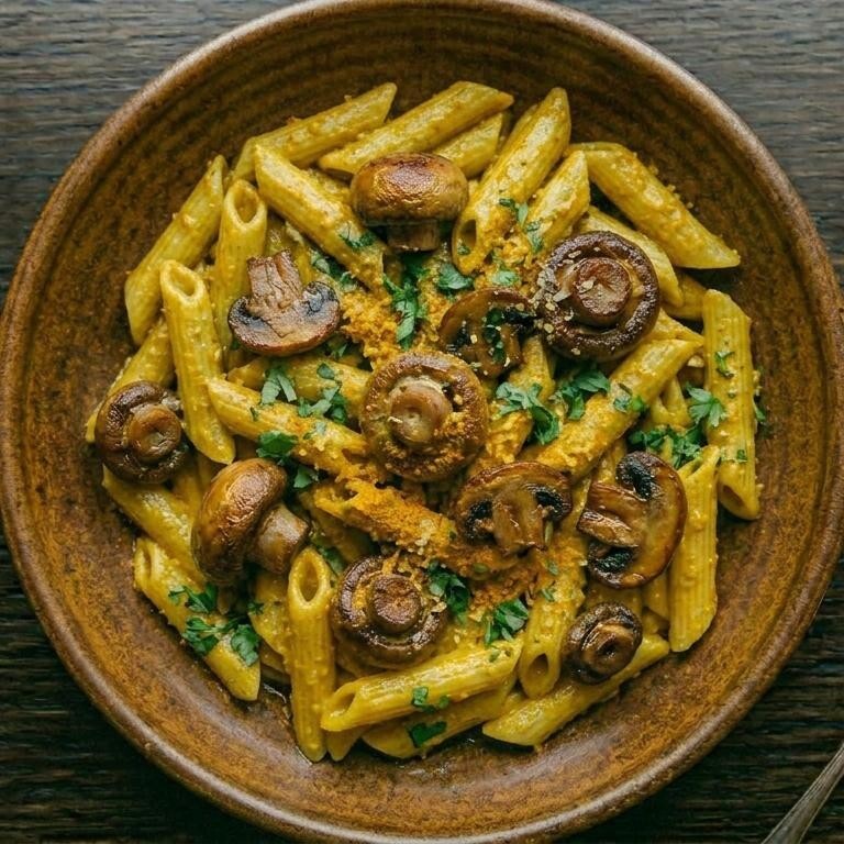 Körili Mantarlı Penne