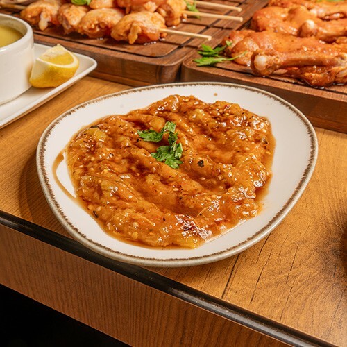 Köz Patlıcan Salatası