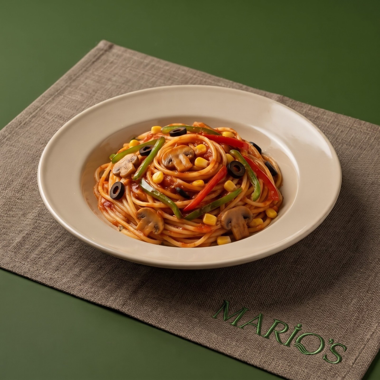 Vejetaryen Spagetti