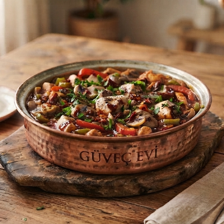 Güveç Evi’nden Barbekü Soslu Tavuk
