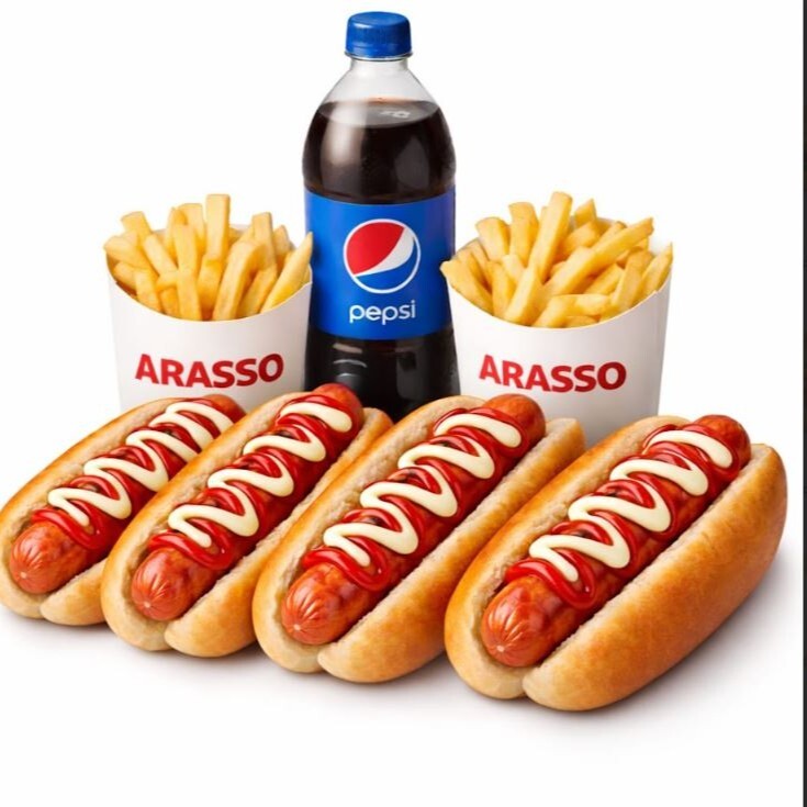 Hotdog Menü (2 Kişilik)