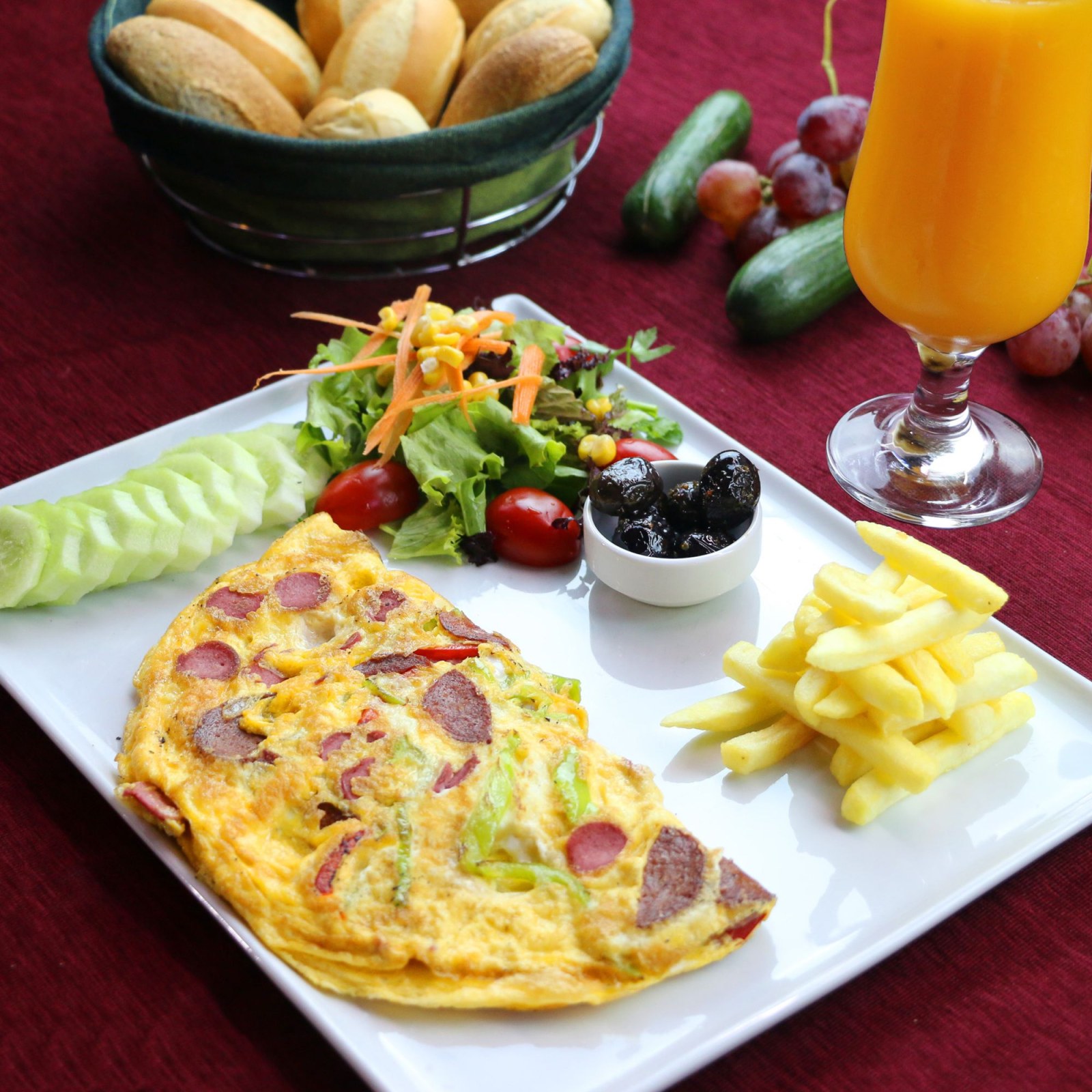 Sucuklu Omlet