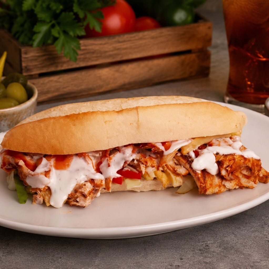 Tam Ekmek Arası Tavuk Döner