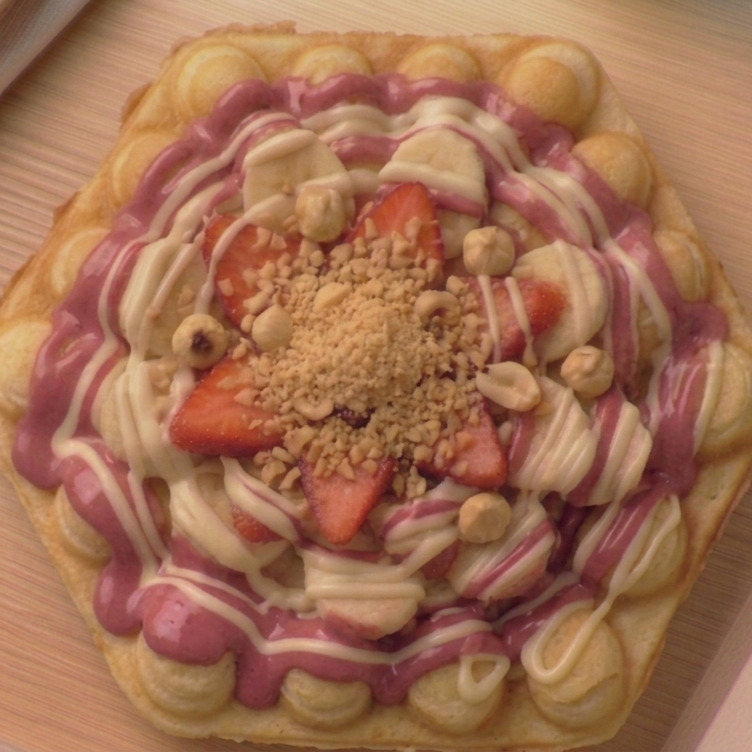 Ruby Velvet Waffle