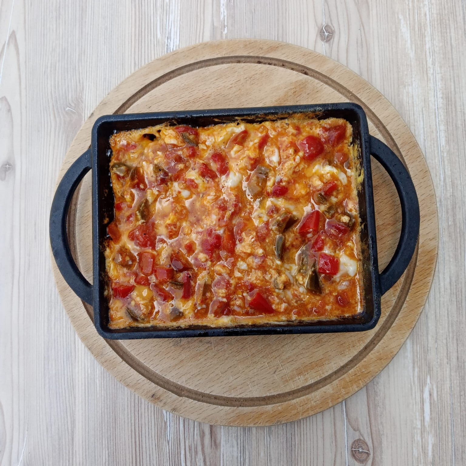 Tek Kişilik Menemen (Acısız)