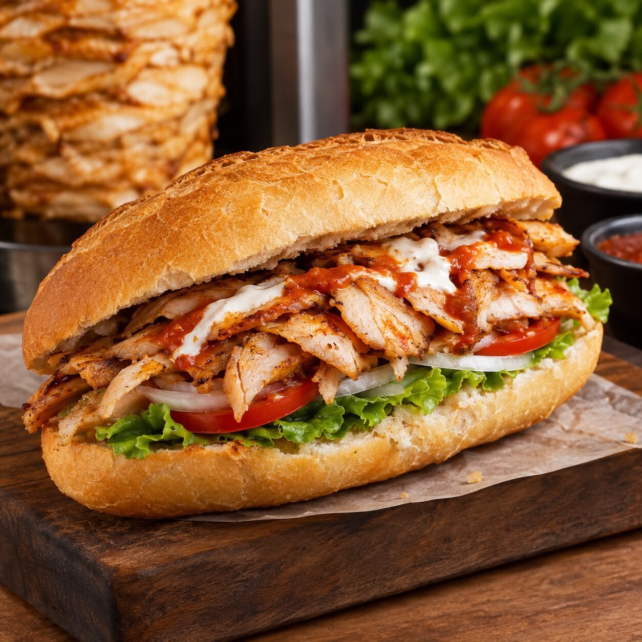 Ekmek Arası Tavuk Döner