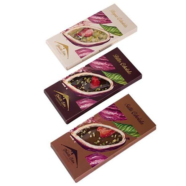 Bitter Çikolatalı Tablet Çikolata (Kuru Yemişli)