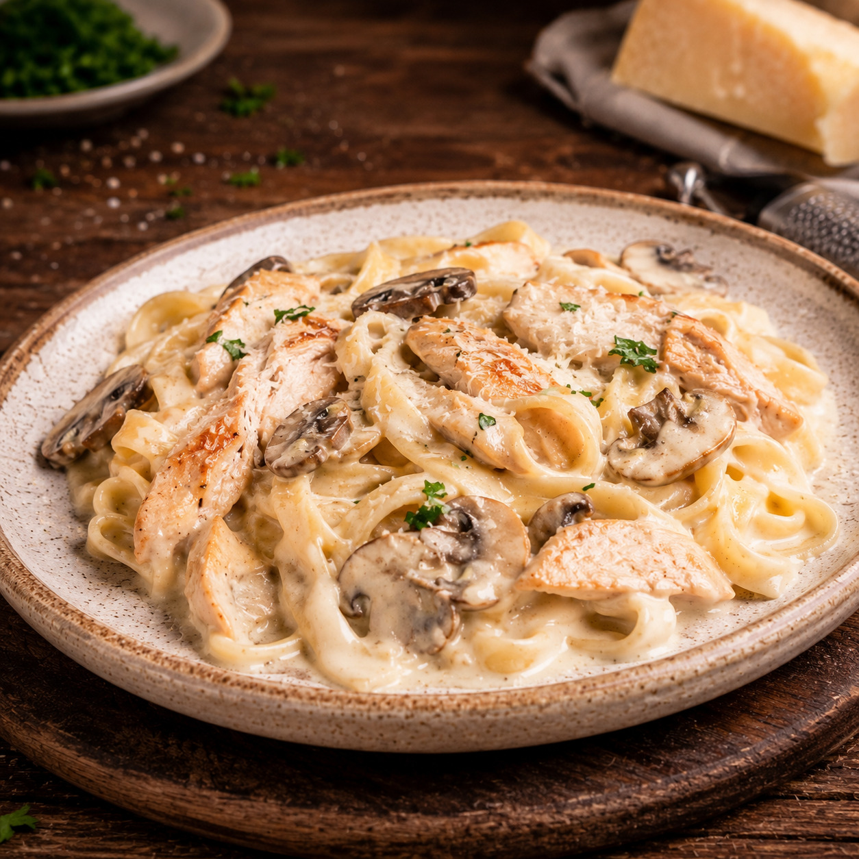 Fettuccine Alfredo
