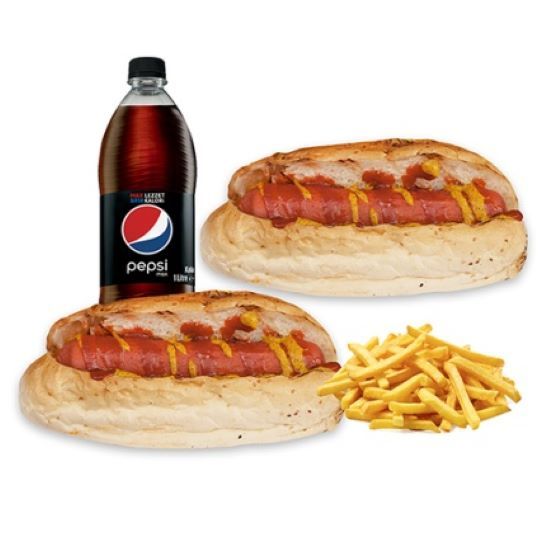 2 Li Hot Dog Menü