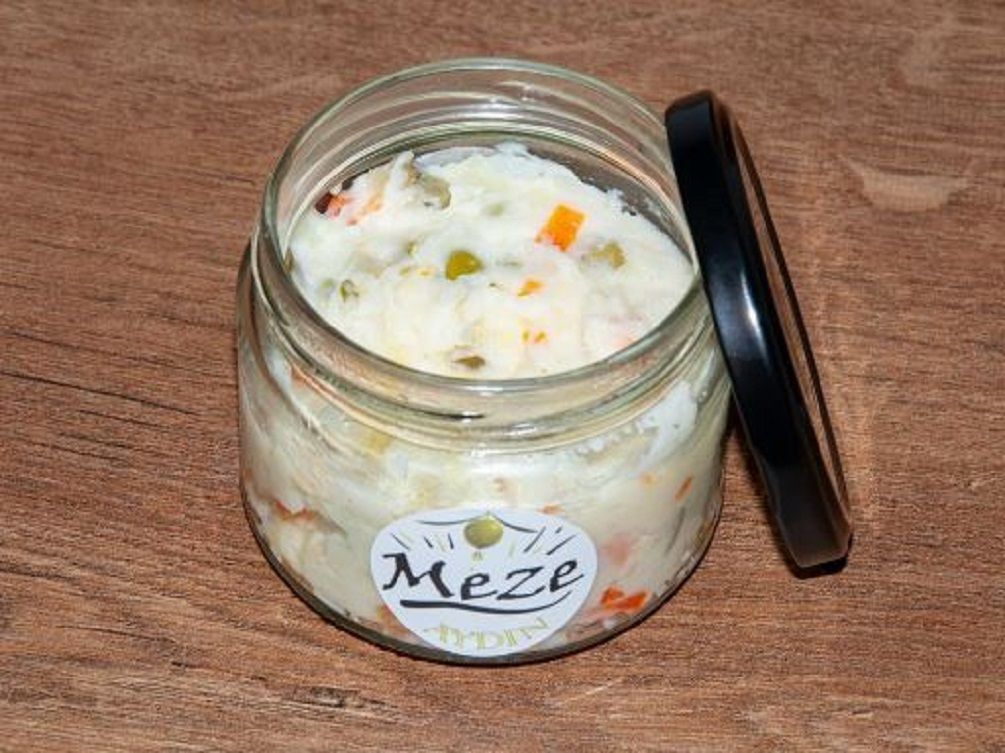 Rus Salatası (220 g) CAM KAVANOZ