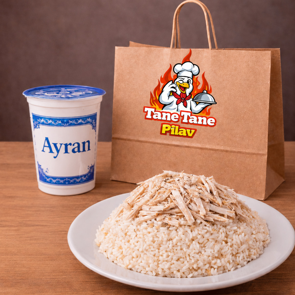 Sporcu Mega Menü (650 Gr) + Ayran Hediye 🎁