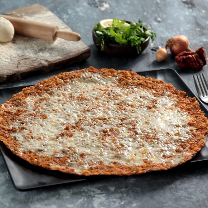 4'lü Kaşarlı Lahmacun Menü