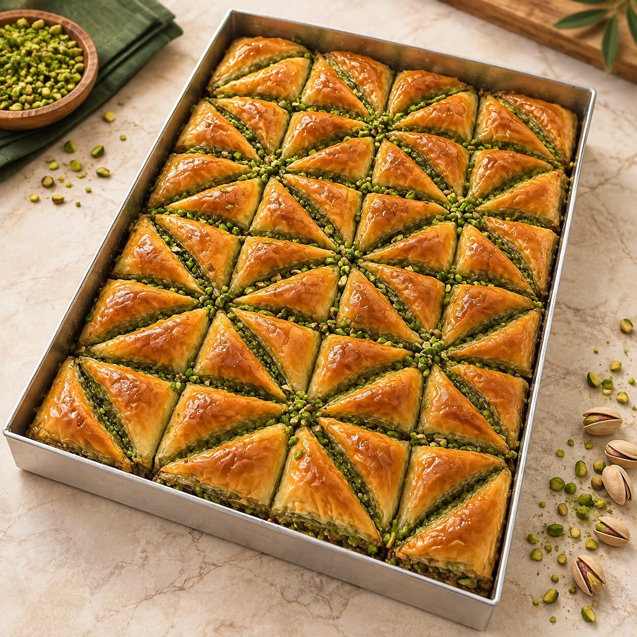 Fıstıklı Muska Baklava