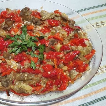 Köz Patlıcan Biber Salatası (200 gram)
