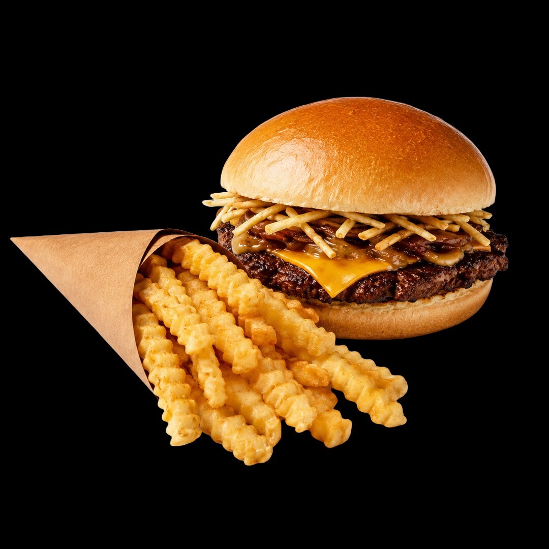 Trüflü Smash Burger & Patates Kızartması