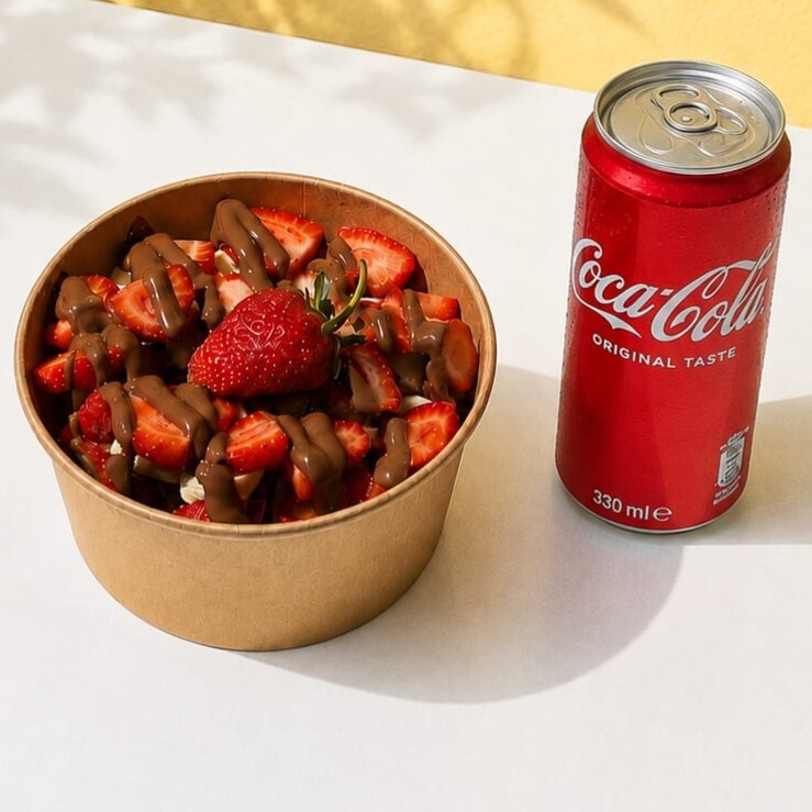 B&g Bowl + 330 Ml Coca Cola