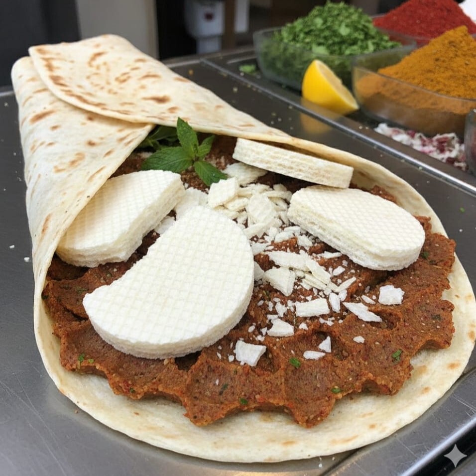 Kağıt Helvalı Mega Dürüm (150 Gr)