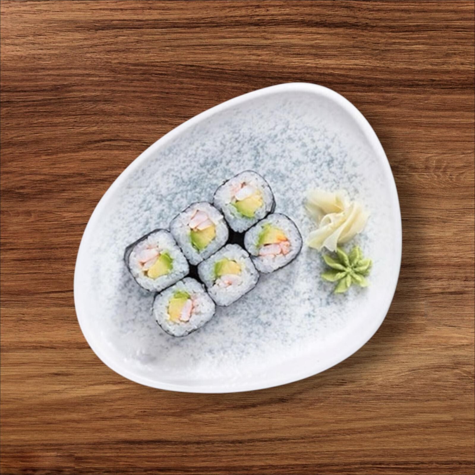 Avokado Ebi Roll (6 Adet)