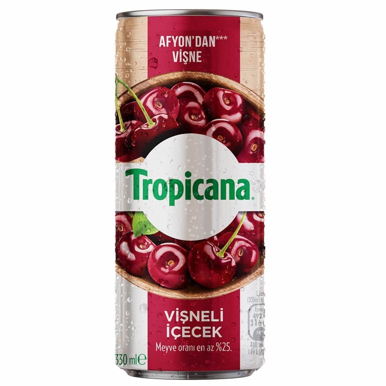 Tropicana Vişne (330 Ml)