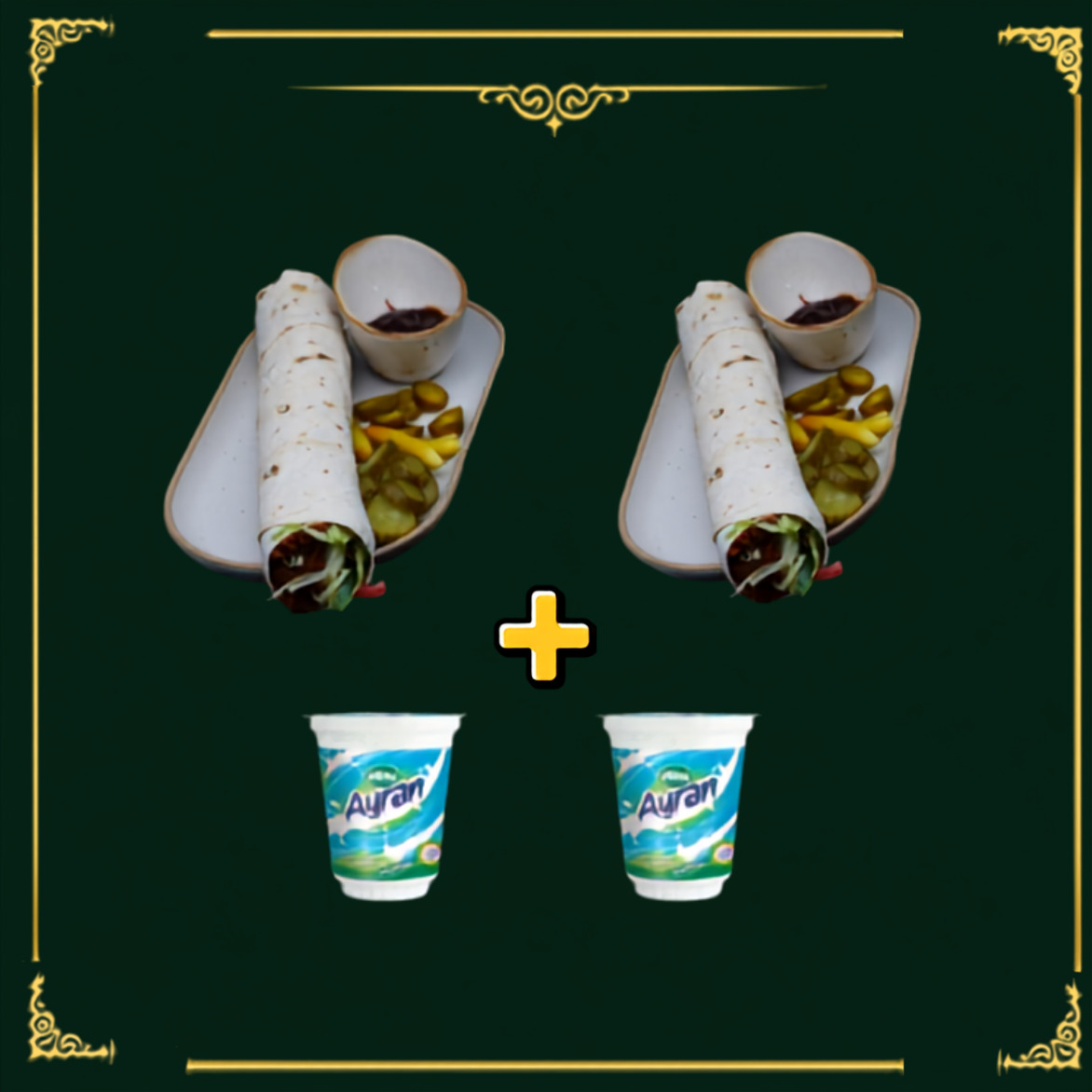 2'Li Double Dürüm Menü