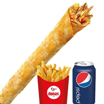 Donas Zurna Et Döner Dürüm Menü 2