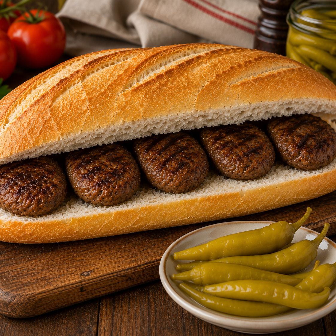 Tam Ekmek Arası Kasap Köfte