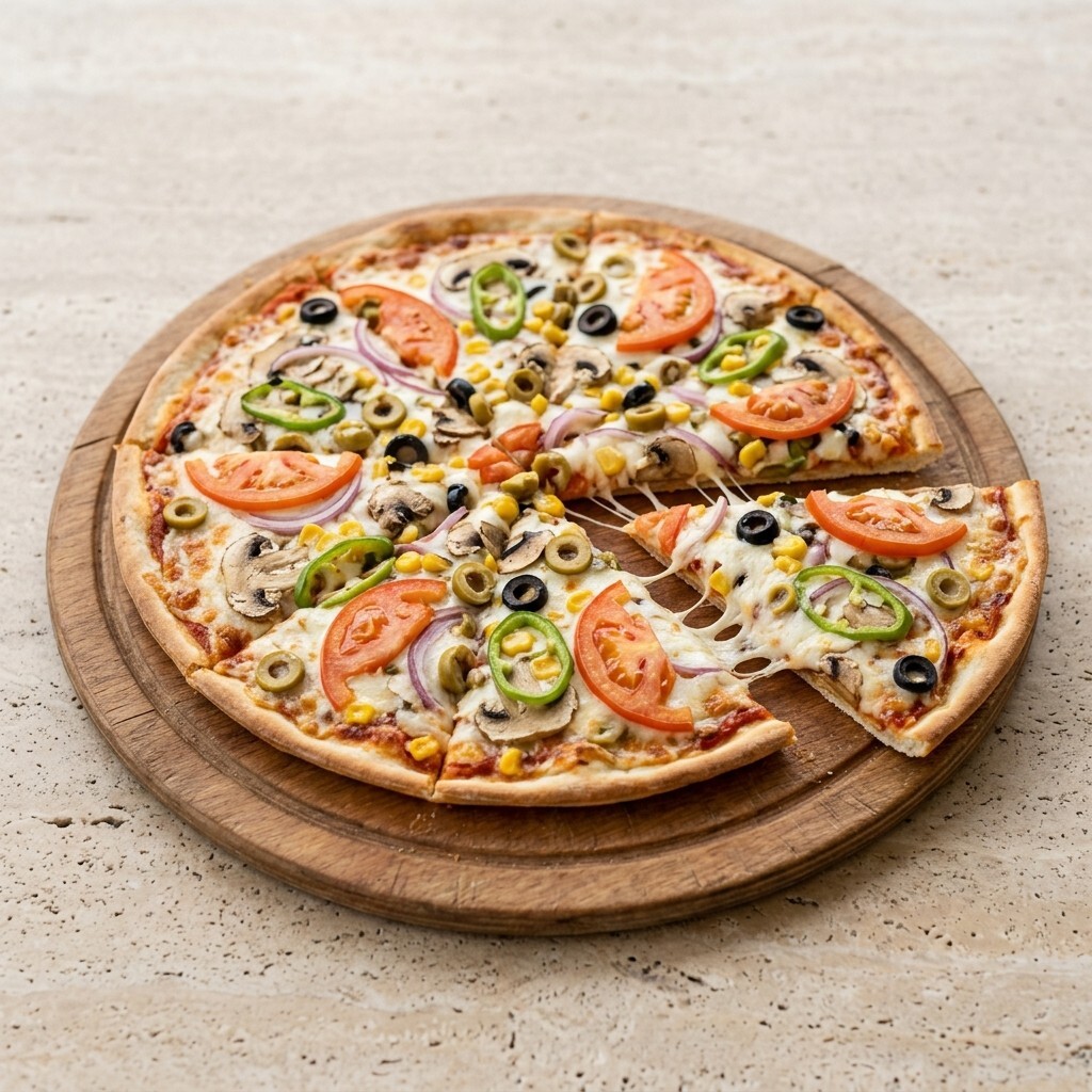 Vejetaryen Pizza (Orta Boy)