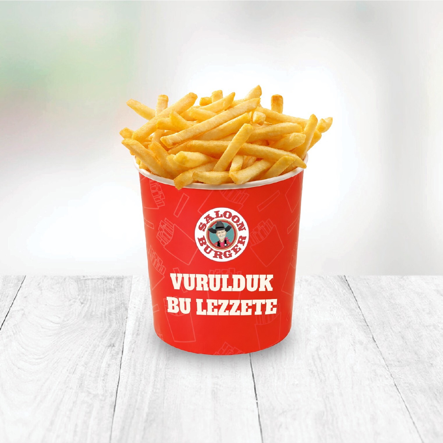 Kova Boy Patates Kızartması