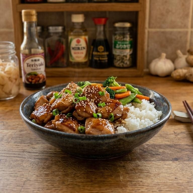 Teriyaki Soslu Tavuk