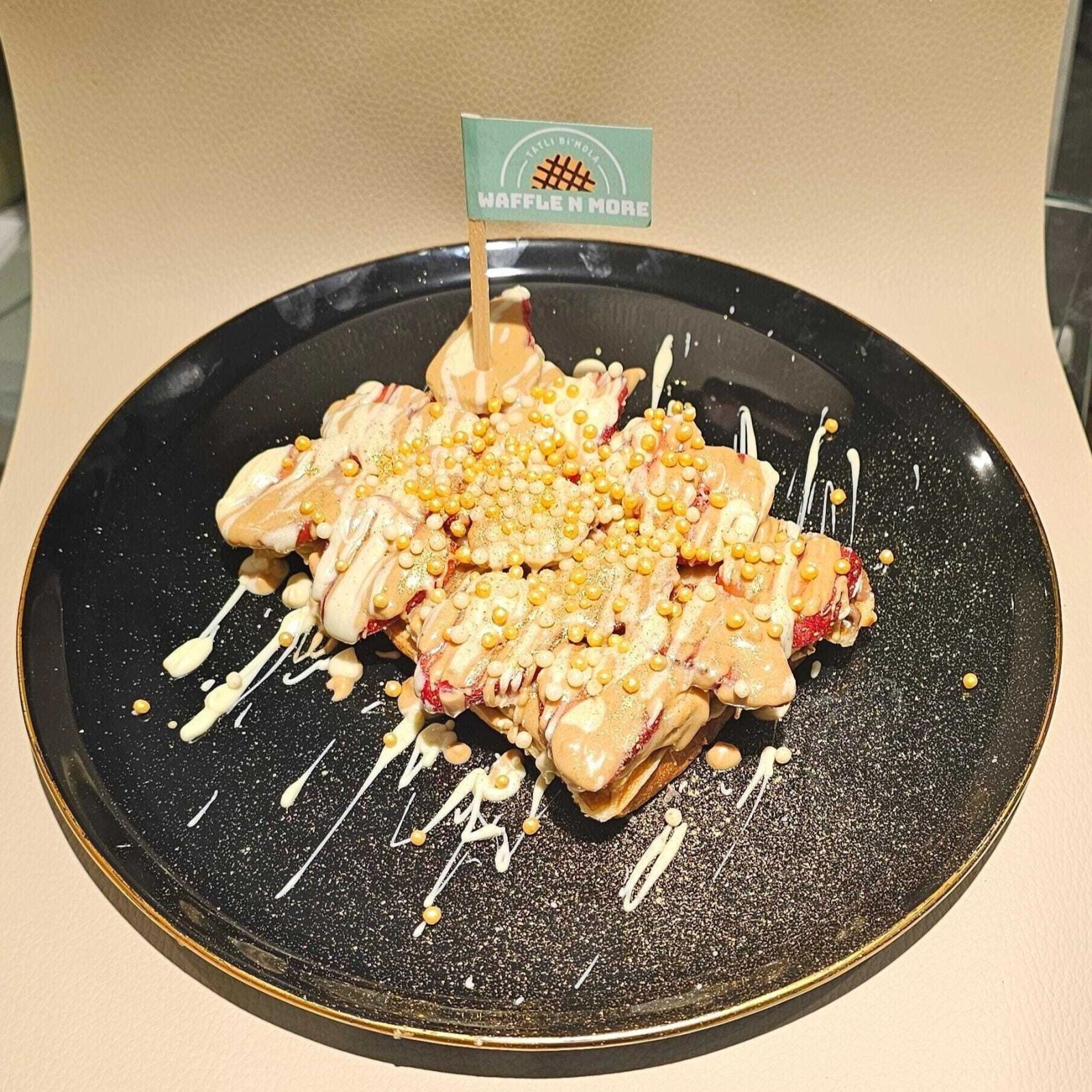 Uvos Golden Premium Waffle