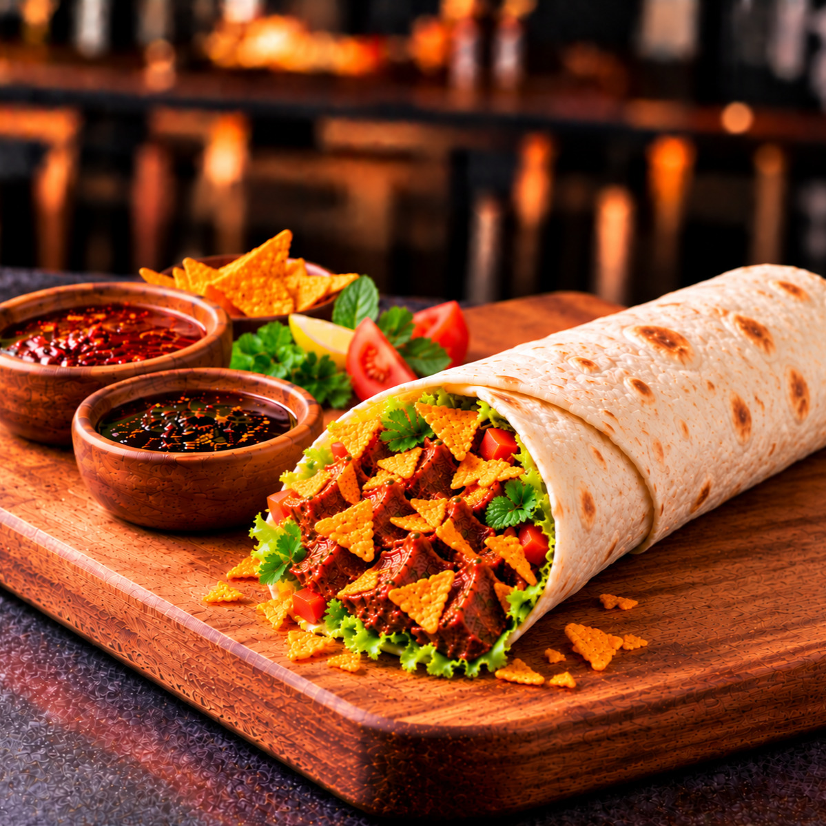 Doritoslu Dürüm (100 gr)