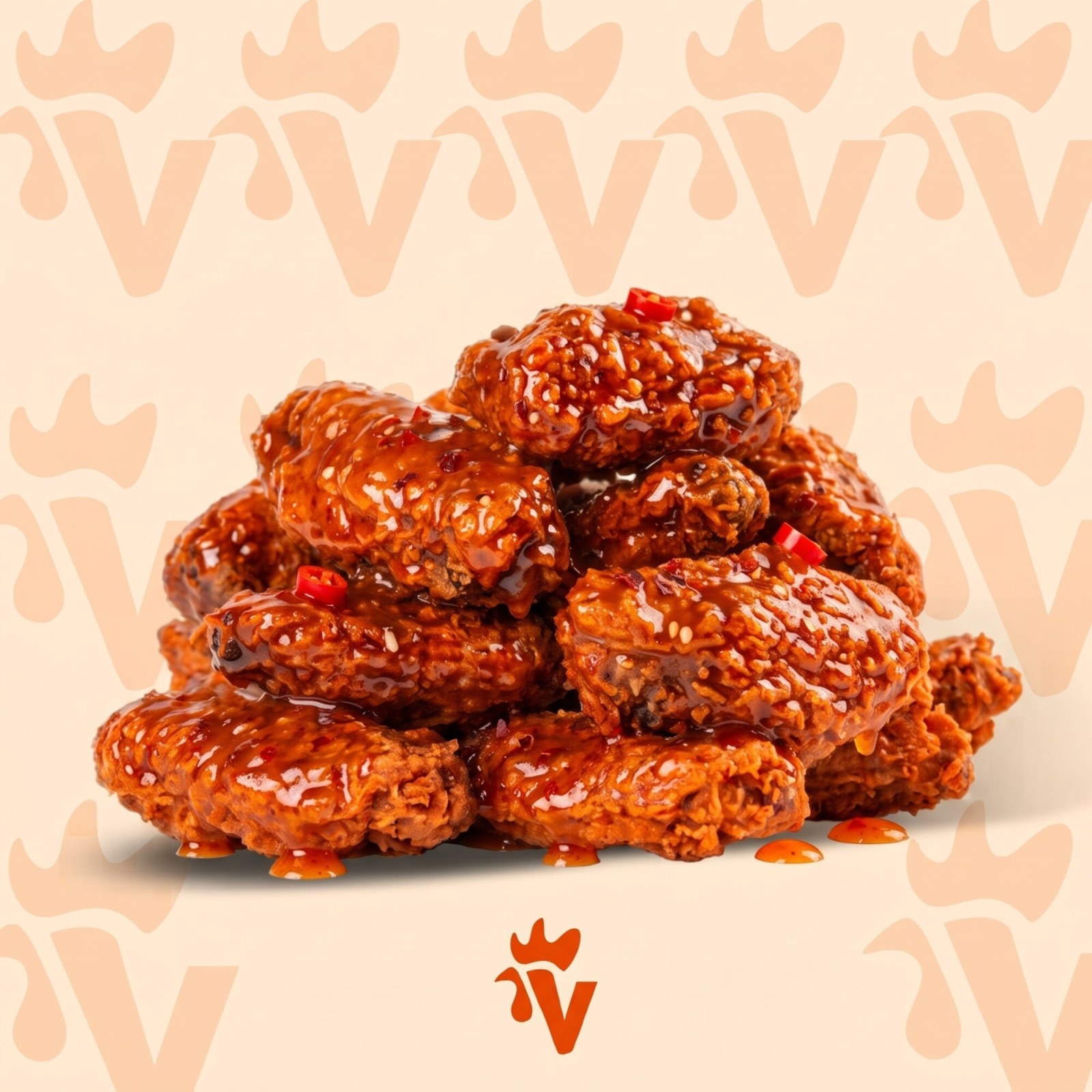 Sweet Chili Wings (8'li)