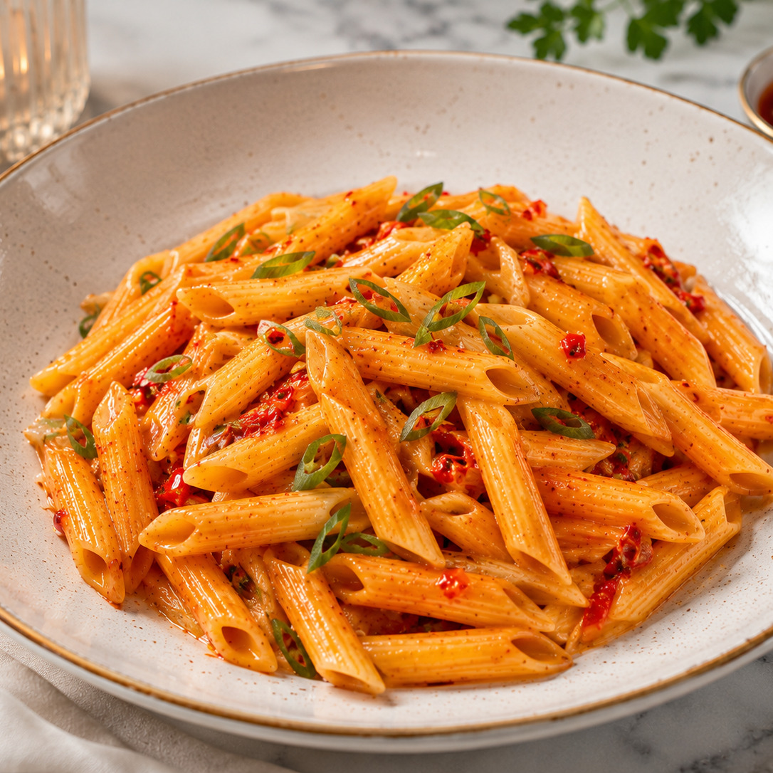 Switchili Soslu, Tavuklu Penne Makarna