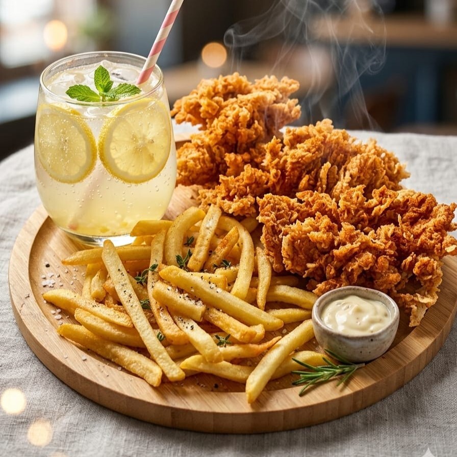 4 'lü Acılı Tenders Menü