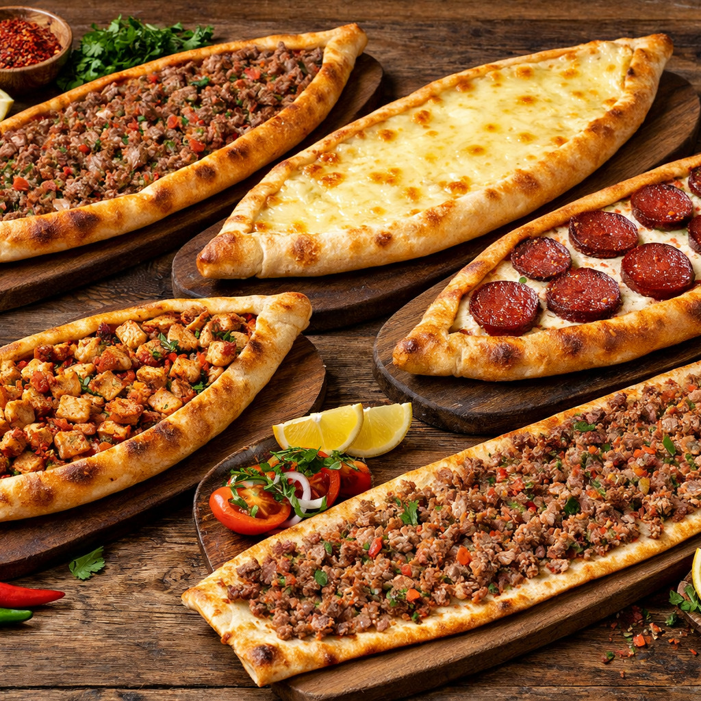 Padişah 5'li Pide Menü