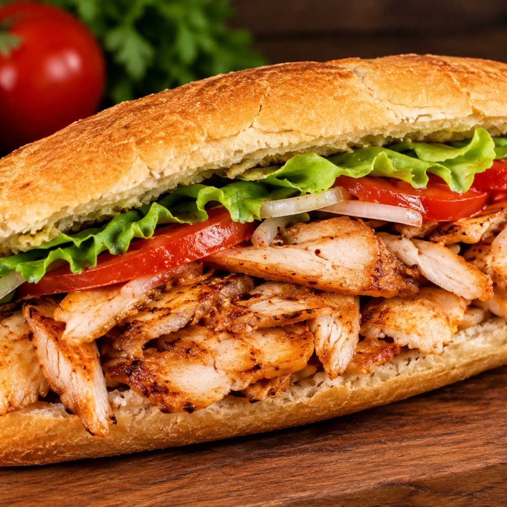 Tavuk Döner (Yarım Ekmek)