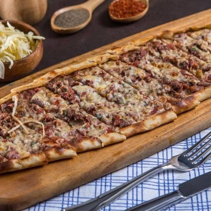2'li Kıymalı Kaşarlı Pide Menü