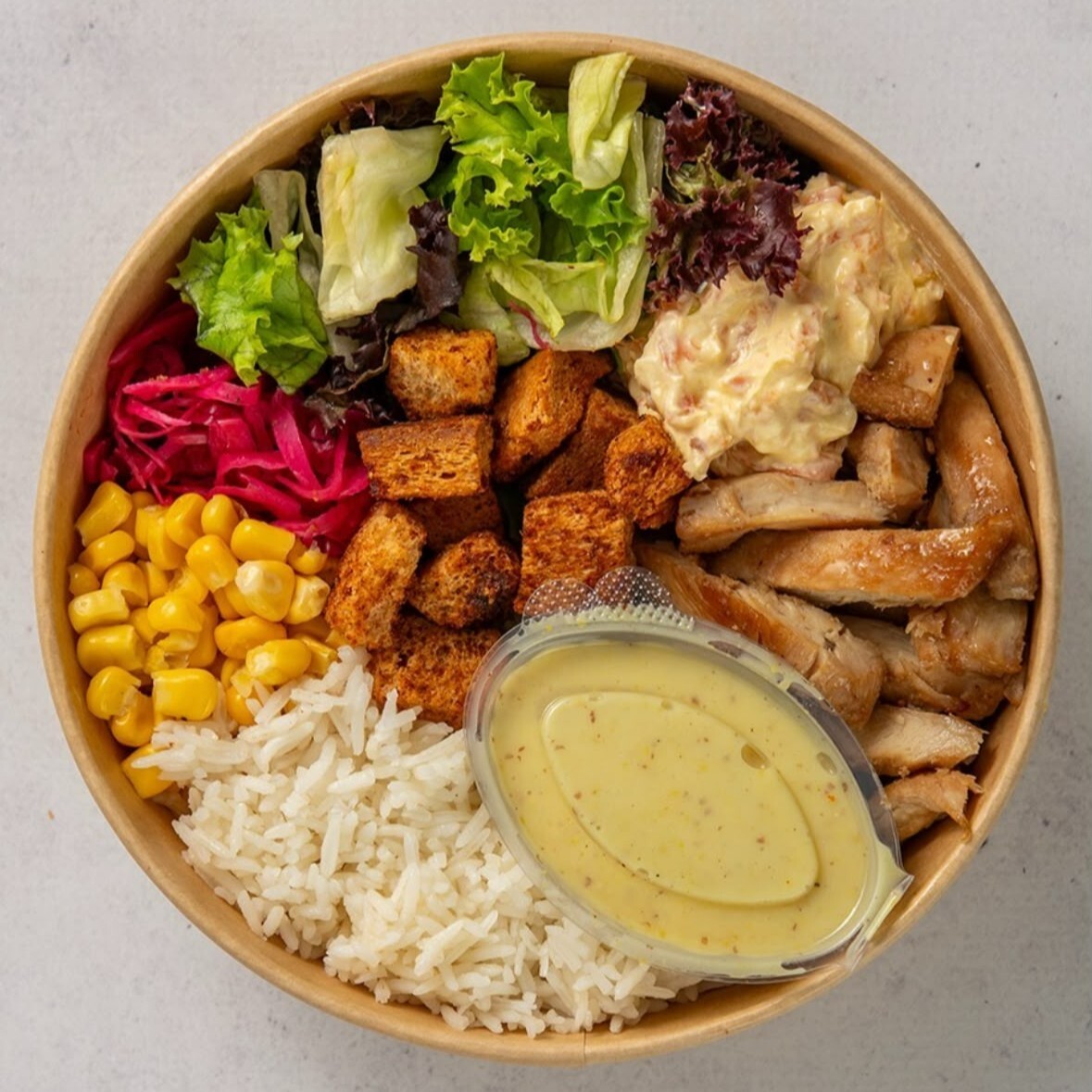 Zencefilli Tavuk Bowl (515 gr)