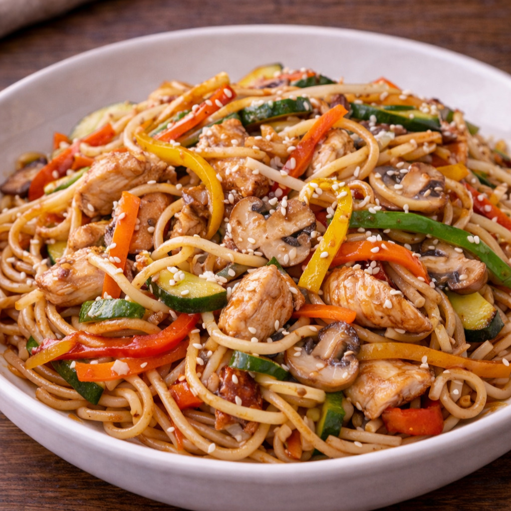 Tavuklu Noodle