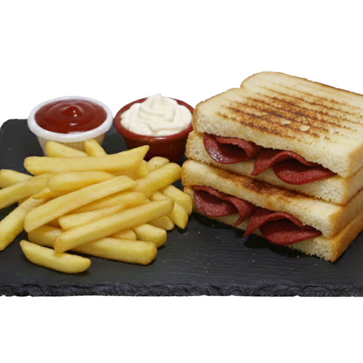 Sucuklu Tost Menü