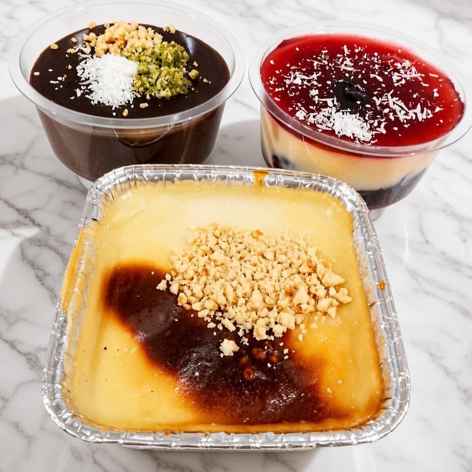 Puding Trifle Sütlaç Menü Tatlımız