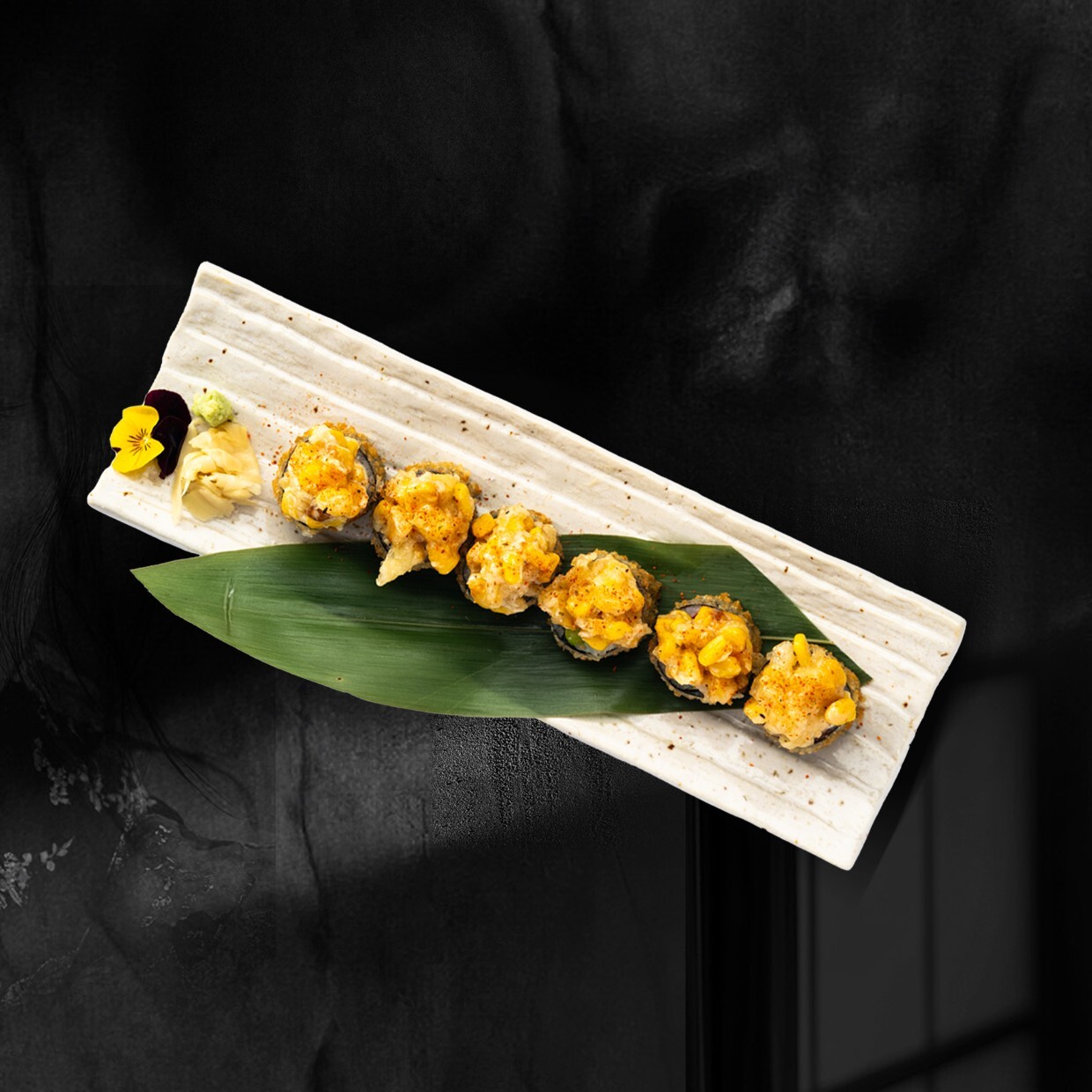 Tempura Futo Maki 6 Parça (cooked)